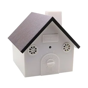 

House Shape Pet Dog Ultrasonic Anti Bark Device Stop Barking Machine Control Dog Barking Training Trainer Device Supplies