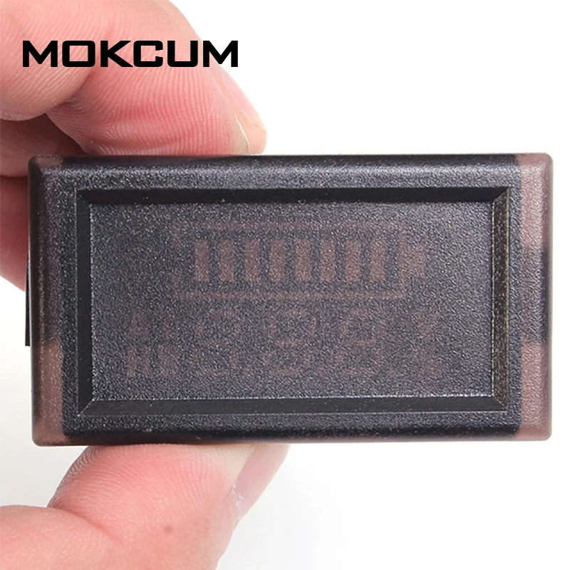 

60V Digital Voltmeter Power Indicator For Lithium Battery Lead Acid Battery LCD Battery Tester Digital Voltmeter Voltage Tester