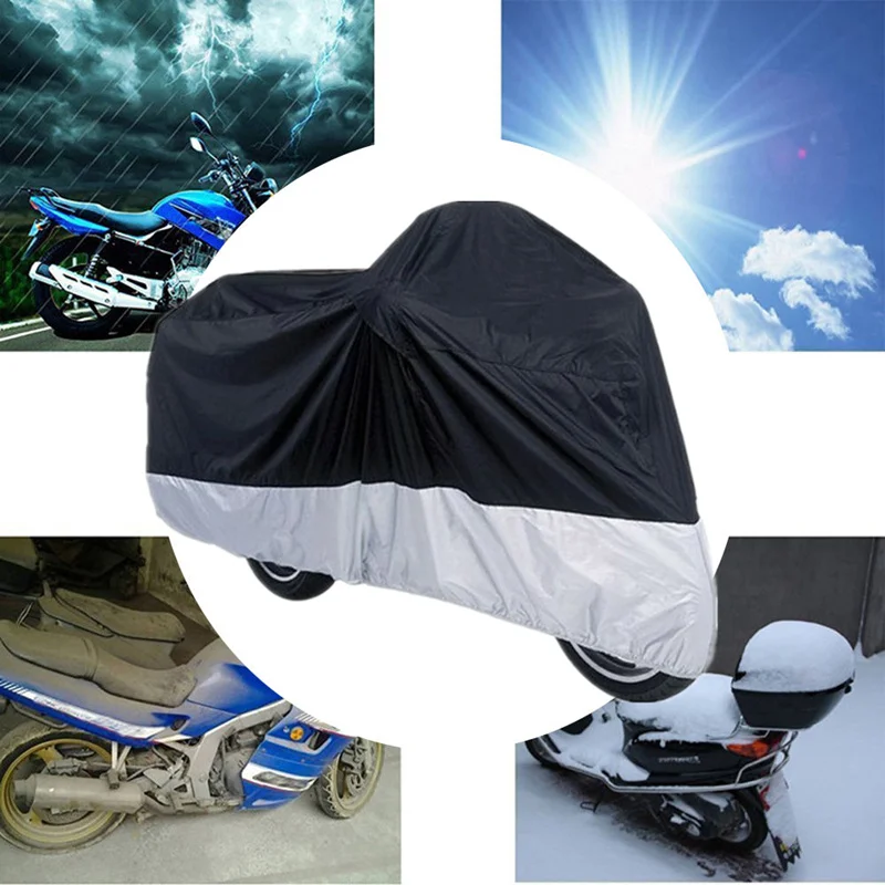 Водонепроницаемый Открытый Мотоцикл УФ протектор Дождь Пыль Велосипед Мотоцикл Крышка для BMW Мотоцикл R1200GS ADV F800GS K1600