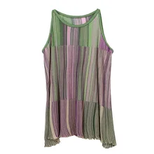 GRUIICEEN Высококачественная Женская футболка без рукавов летняя модная полосатая трикотажные безрукавки футболка с круглым вырезом сверло вверх новая футболка