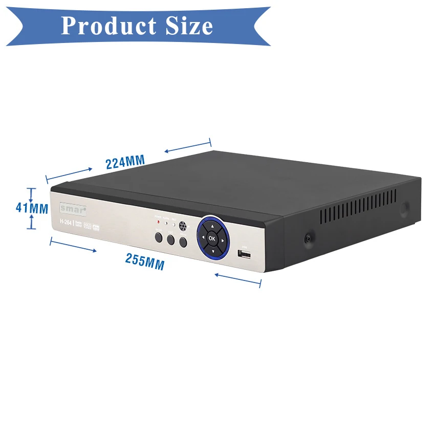  Smar 5 in 1 Security CCTV DVR 4CH 8CH AHD 4MP 3MP 1080P H.264 Hybrid Video Recorder for AHD TVI CVI