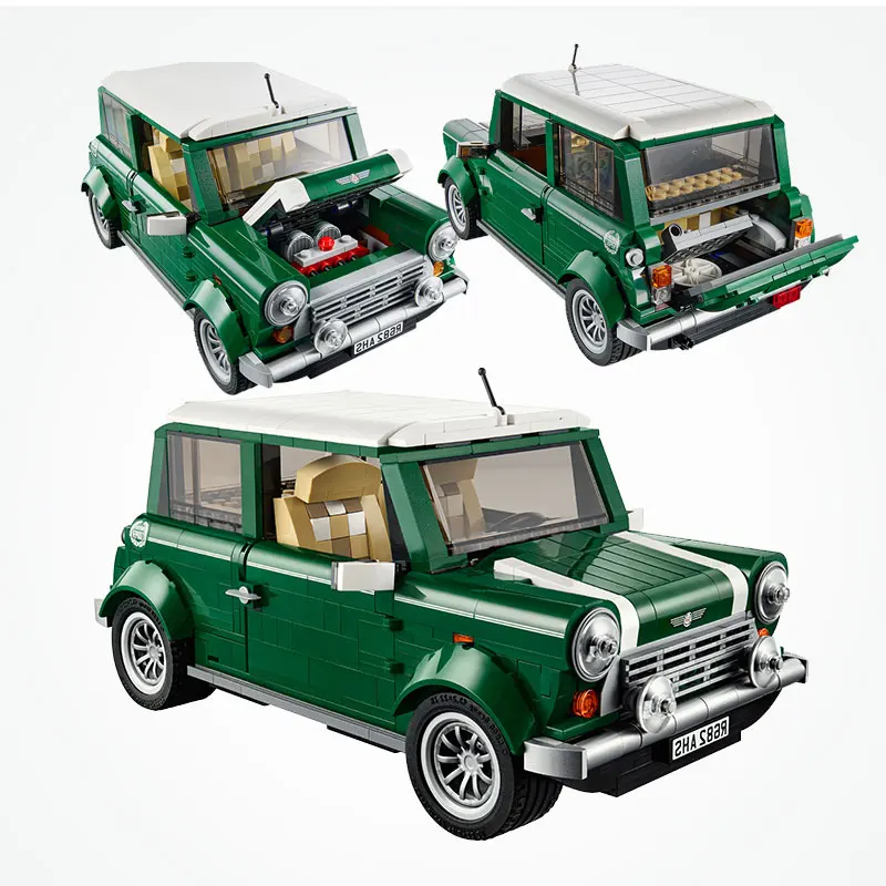 

Block 1108Pcs Technic Car The Cooper Car Modle Compatible With Legoing Technics Cars Building Blocks Toys For Children Gifts