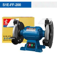 Настольный шлифовальный станок промышленный электрический шлифовальный станок маленький стол Ножи точилка 3 фазы Вертикальный каменный фрезерный станок S1E-FF-200