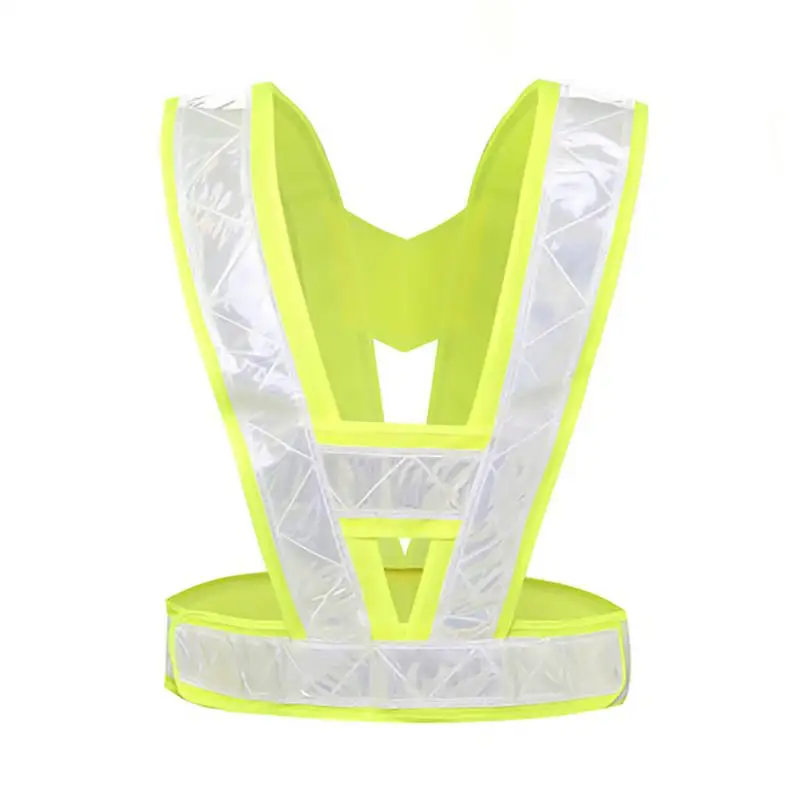 High Visibility Outdoor Cycling 1 Pc V Shaped Reflective Safety Harness