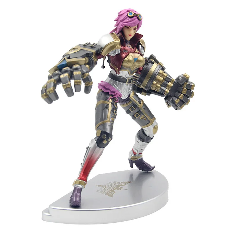 

20cm The Piltover Enforcer Vi PVC Action Figures Toys Cosplay PVC Model Toys Garage Kits Children's Toy Gift