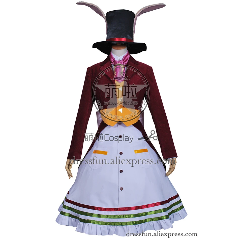 Alice: Madness Returns Cosplay Alice disfraz de conejo vestido trajes  chaleco moda de Halloween sombrero fiesta envío rápido|cosplay alice|alice  rabbit costumerabbit costume - AliExpress
