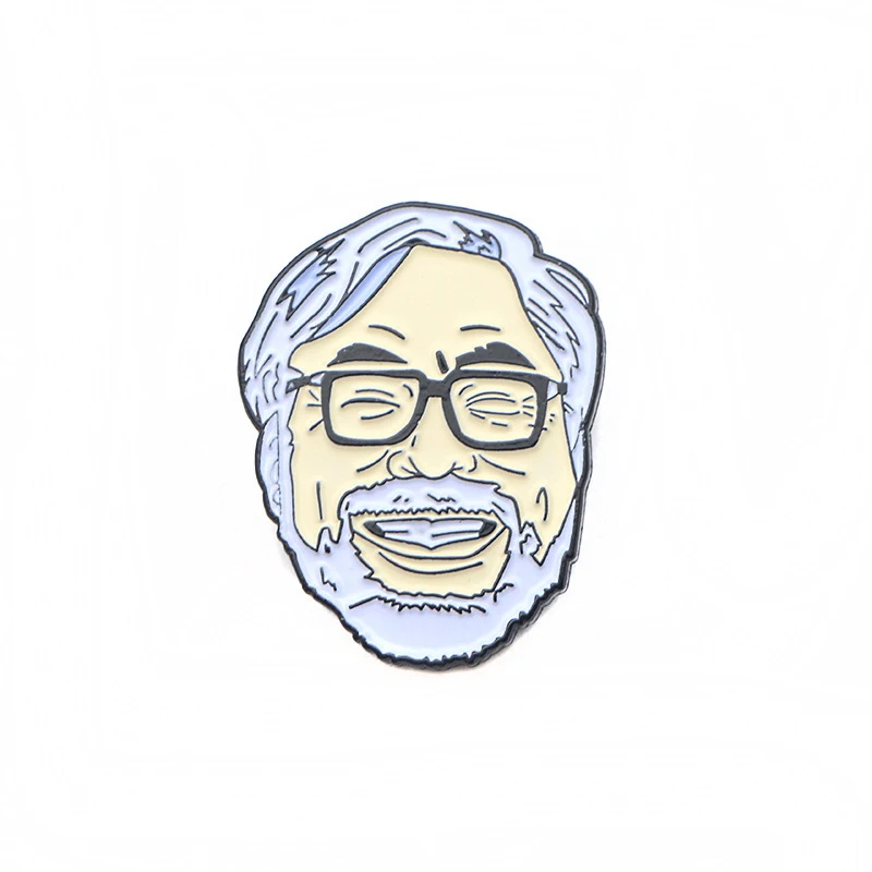 Брошь с эмалью Hayao Miyazaki для мужчин и женщин значок на лацкан рюкзака сумки