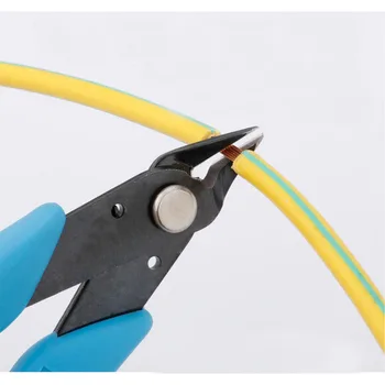 

Cable Wire Stripper Tools Multi Functional Electrical Wire Cable Cutters Cutting Cable Snips Flush Stainless Steel Nipper Hand