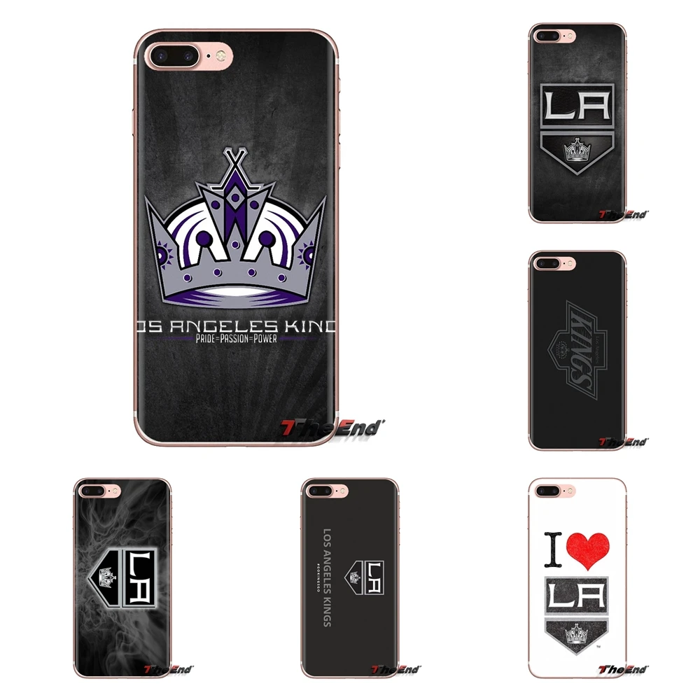 Силиконовый чехол для телефона Samsung Galaxy S3 S4 S5 Mini S6 S7 Edge S8 S9 S10 Plus Note 3 4 5 8 9 la kings Ice