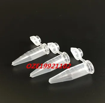 

1.5ml Plastic Clear EP Tube Centrifuge Tubes for Laboratory w Graduated