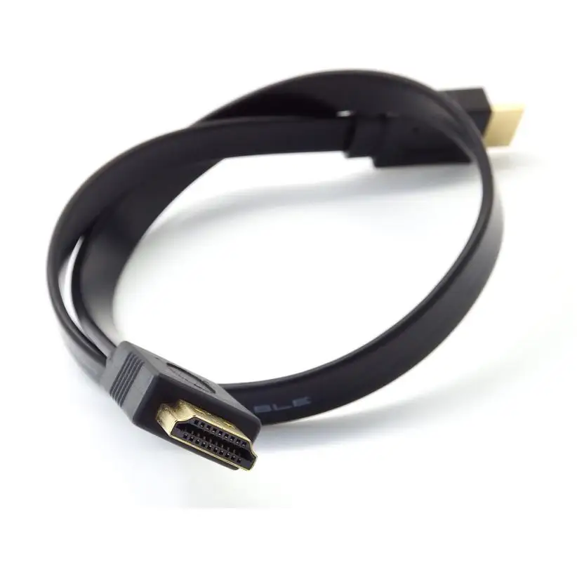 Короткий кабель Ouhaobin Full HD с разъемом HDMI Папа папа плоский для PS3 аудио видео ТВ