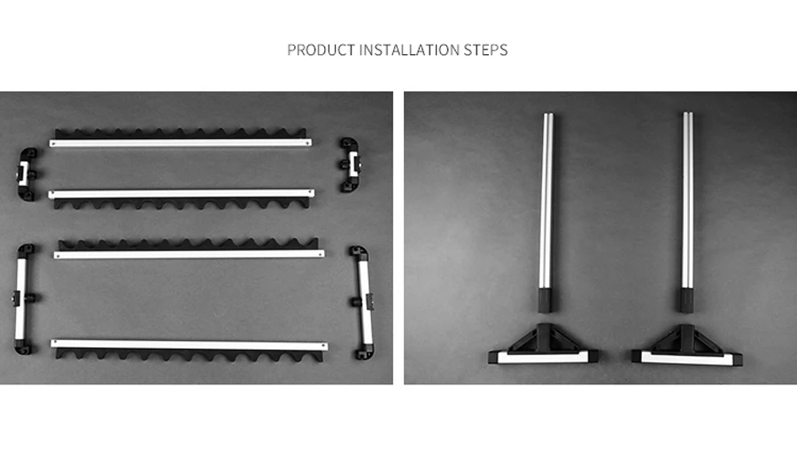 12/24 слотов подставка для удочки подножка; Алюминиевый Сплав Удочка Полюс кронштейн выставочный элемент рыболовные снасти Поддержка крепления