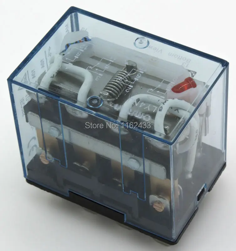 LY4NJ relay with LED indicator AC 220V 110V DC 24V 12V