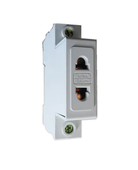 

AC30 SERIES Single Phase US EU 2 Pin Plug 35mm Din Rail Mount socket 10-16A 250V AC