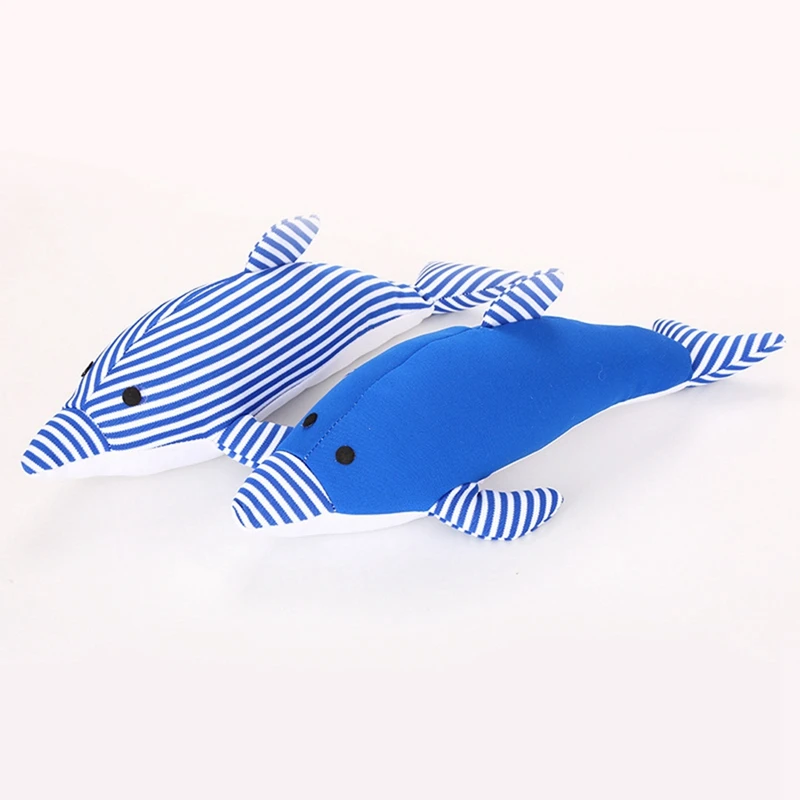 

Water Floating Dolphin Animal Modeling Dog Vocal Molar Toys Dogs Fun Interactive Chewing Dog Toy Pet Training Molar Supplies