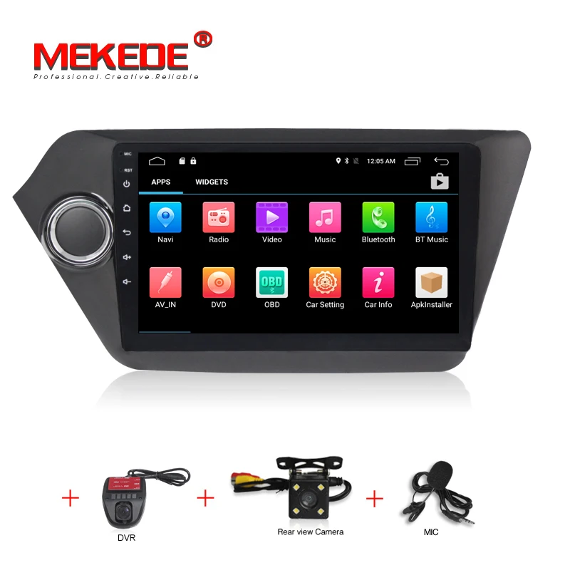 

8 Core 2G+32G android 7.1 car dvd player gps navigation for Kia k2 RIO 2010 2011 2012 2013 2014 2015 car stereo car radio