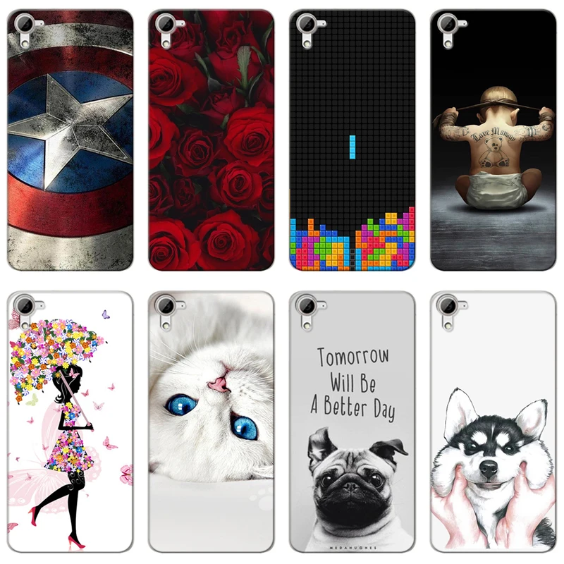 

Colorful Cases for HTC Desire 826 826T 826D 826W Printing Drawing Mobile Phone Case Cover Silicone Soft Protective Case