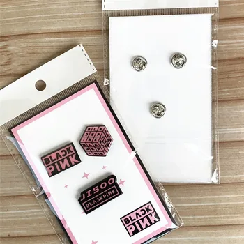 

KPOP BLACKPINK LISA ROSE JENNIE JISOO Pin Badges Hair Ropes 3Pcs/Set Brooch Cloth Backpack Decor Jewelry Accessories Hair Band