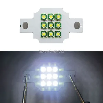 

3 Series 3 Parallel Cree XP-E XPE 10W - 20W LED Emitter Lamp Light White 6000-6500K Warm White 3000-3200K Red 620NM