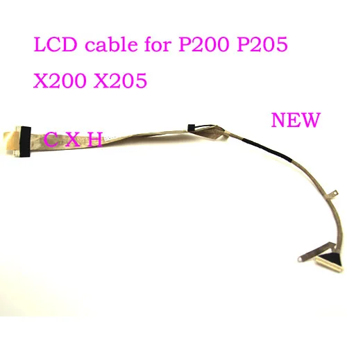 

New LCD Screen Video Cable for Toshiba satellite P200 P205 X200 X205 cable P200 P205 X200 X205 LCD LVDS cable DC02000DM00