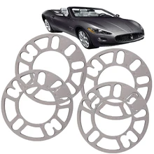 Entretoises de roues universelles en alliage d'aluminium, de 3, 5, 8 ou 10mm, 4 pièces/ensemble