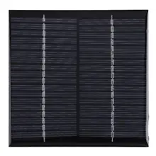 1.2W 18V Solar Panel Module DIY Light Battery Cell Phone Chargers Outdoor Travelling Powerbank Charging Board Battery Power