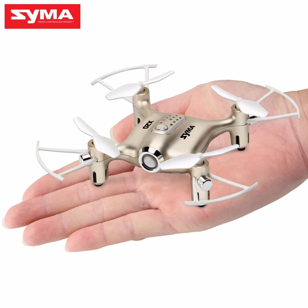 

Mini Small Drone RC Dron SYMA X20 Quadcopter 2.4G 4CH 6-aixs Gyro RTF with Headless Mode Altitude Hold Latest Aircraft Kids Gift