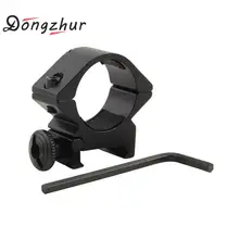 Тактический ствол 25,4 мм низкий QD прицел фонарь лазерный прицел кольцо фонарика крепление 20 мм RIS Rail страйкбол охотничий ружье прицел инструмент