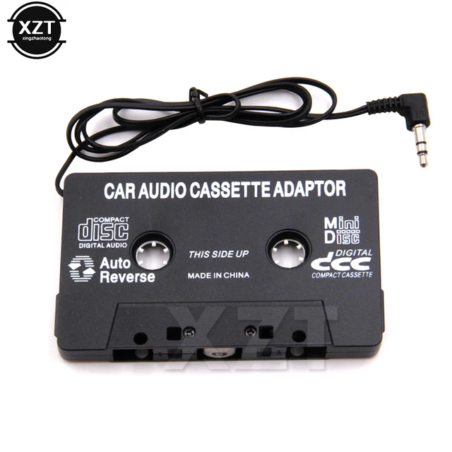 Adaptateur de cassette de voiture, régulateur de 3 lecteurs, convertisseur  avec prise Jack 3.5mm pour urgent, iPhone MP3, câble AUX, lecteur CD -  AliExpress