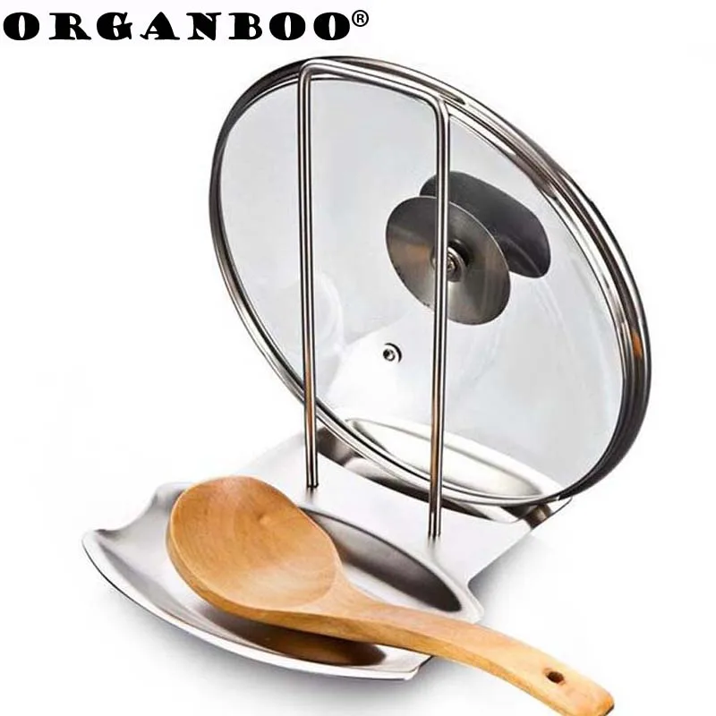 Кухонная стойка для крышек кастрюля и ложки 1 шт.|dish rack|lid rackshelf kitchen |