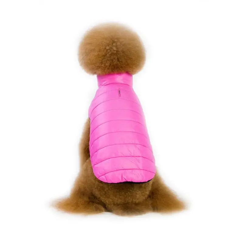

Dog Winter Solid Warm Vest Coat Dogs Warm Jackets Pets Winter Clothes