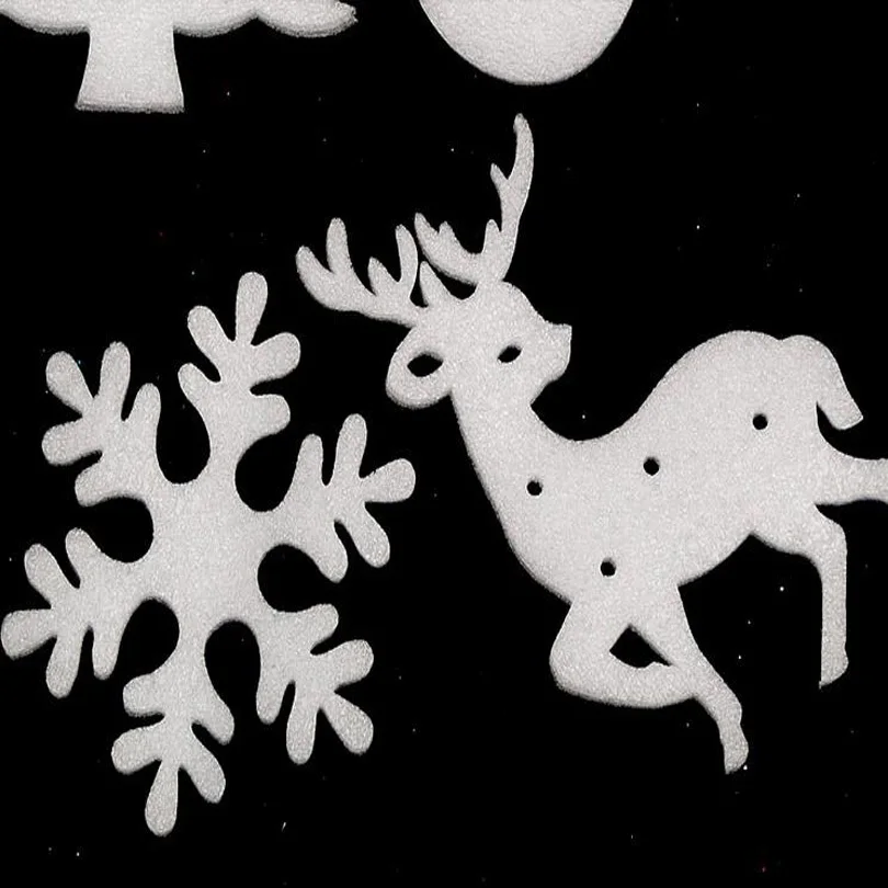 10Pcs/Set White Snowflake Ornaments Christmas Holiday Festival Party Home Decor ,christmas decoration for home,adornos navidad