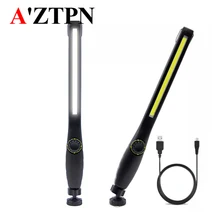 Портативный прожектор рабочий свет многофункциональная перезаряжаемая COB светодиодный тонкий рабочий свет лампа фонарь светильник Наружный свет