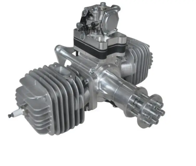 Двойной цилиндр RCGF 120cc для бензиновых/бензиновых двигателей двойной с