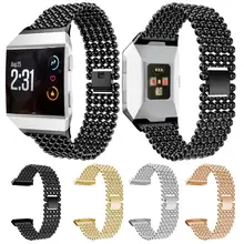 Carprie роскошный сплав кристалл часы ремешок для Fitbit ионный горячий 17Oct19 Прямая поставка