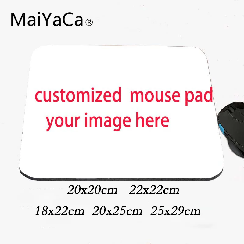 MaiYaCa Diy персонализированный коврик для мыши ПК резиновый круглый Настольный