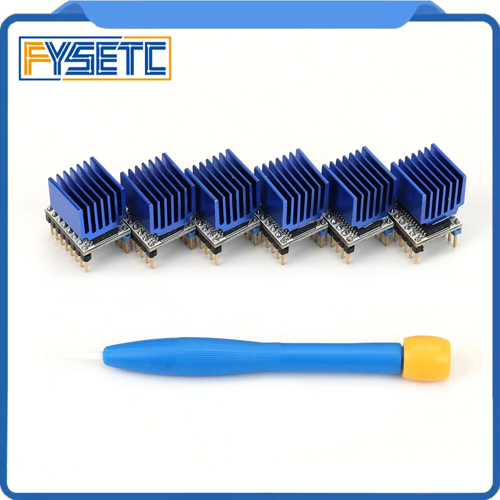 Драйвер шагового двигателя S6128 V1.1 6 шт. драйвер для 3D-принтера Stepstick THB6128 чип до 2 А