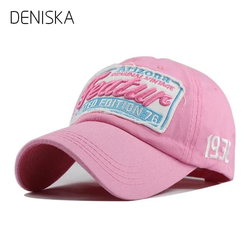 Дениска 2018 хлопок Бейсбол Кепки Для мужчин Повседневное Snapback шляпа для женщин
