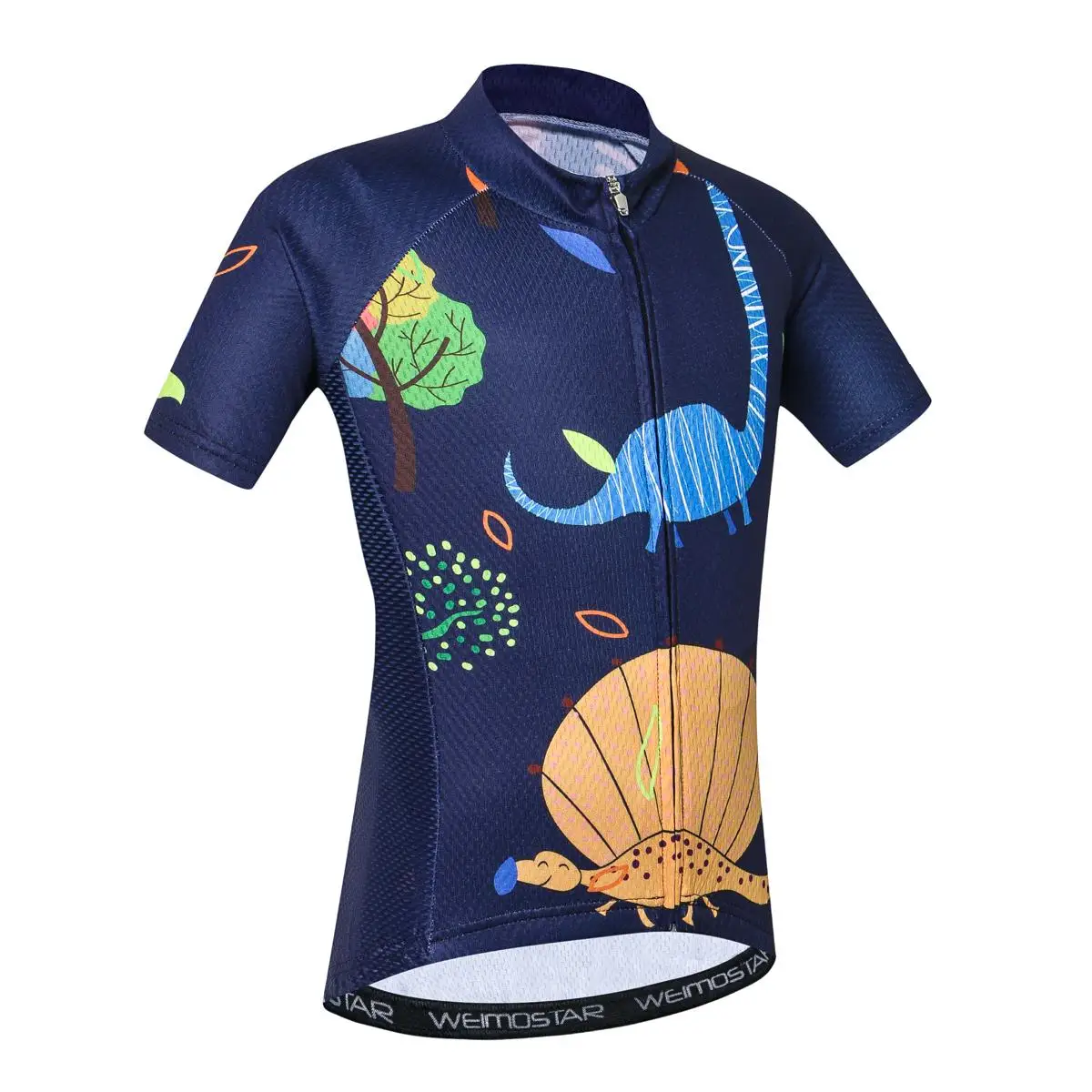 Weimostar Vélo Костюмы рубашка Дети mtb Одежда с коротким рукавом для мальчиков. велосипед одежда Ropa ciclismo quick dry велосипед Джерси - Цвет: CD2014