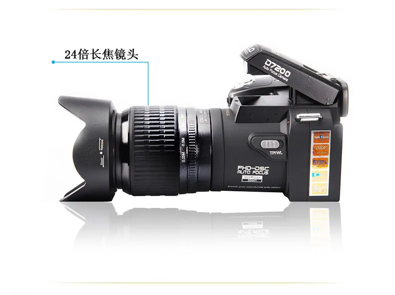 Winait Polo 33 мегапикселя Cmos Цифровая зеркальная видеокамера, 24x зум full hd 1080p Цифровая видеокамера
