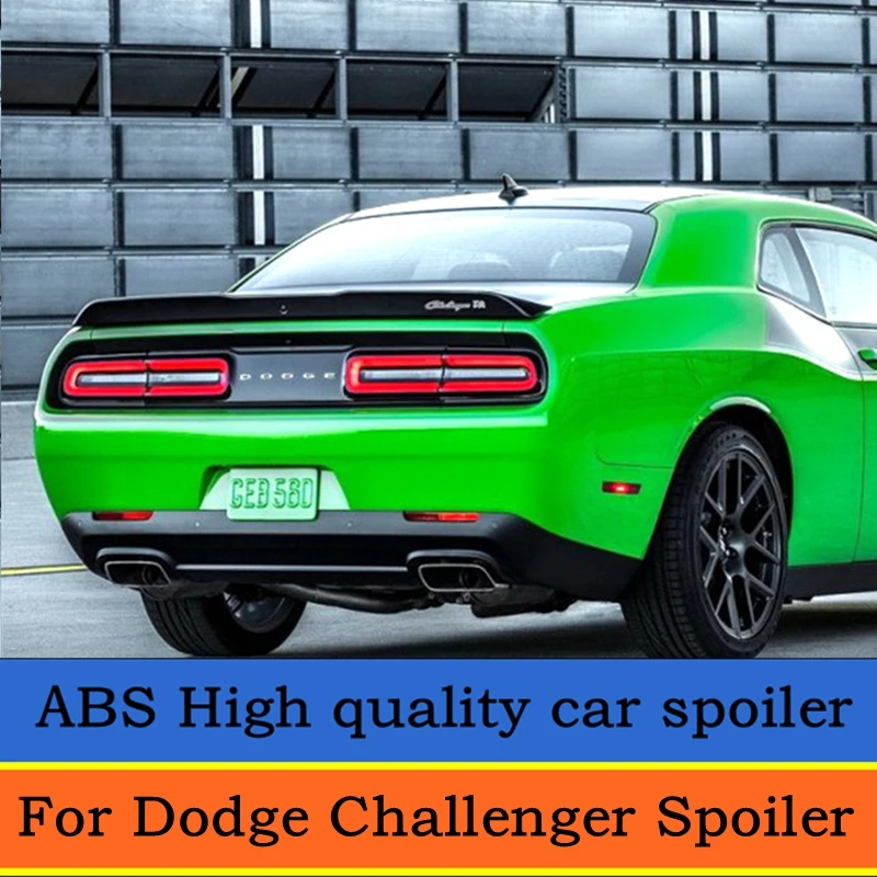 Для Dodge Challenger спойлер 2015 2016 2017 2018 задний высокое качество абс материал грунтовка
