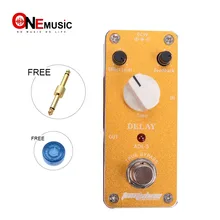 Мини педаль эффектов/аромат ADL-3 задержка AC/DC адаптер Jack True bypass+ Бесплатный разъем