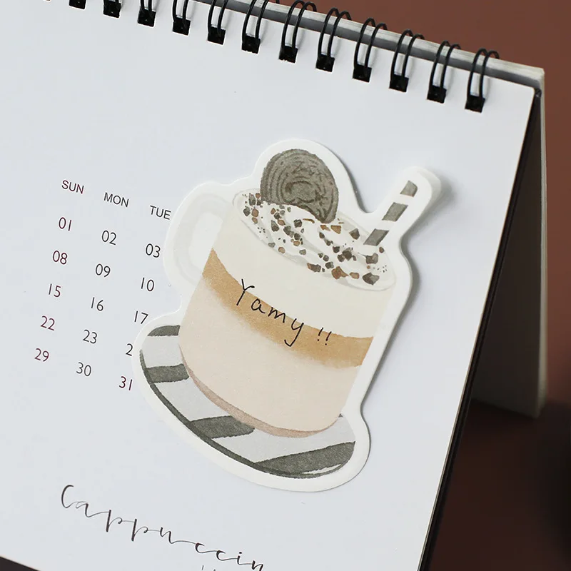 TUNACOCO 30 простыни Детские фруктовый сок Sticky Note memo pad стикеры стикер сообщений