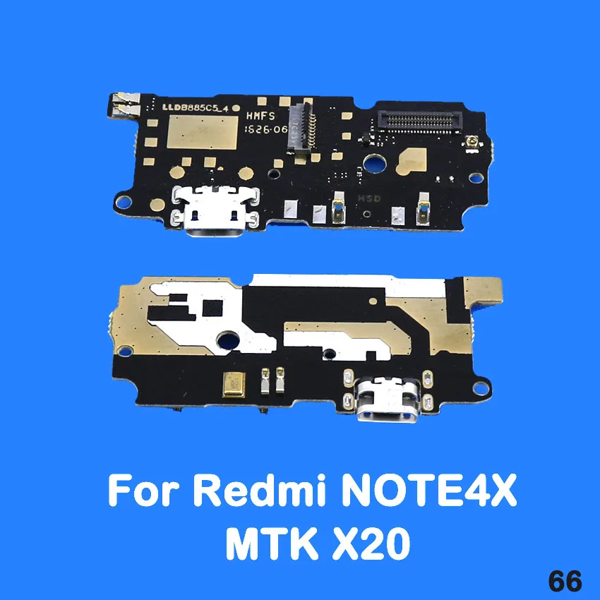 Cltgx usb зарядный порт док-станция разъем зарядки плата гибкий кабель с микрофоном для Xiaomi Redmi NOTE 4/Redmi NOTE 4X - Цвет: NOTE 4X X20