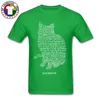 Maxwell-t-shirt homme, humoristique, chat, mécanique quantique et théorie d'équation, physique et mathématiques, t-shirt chat surdimensionné, taille européenne ► Photo 2/6