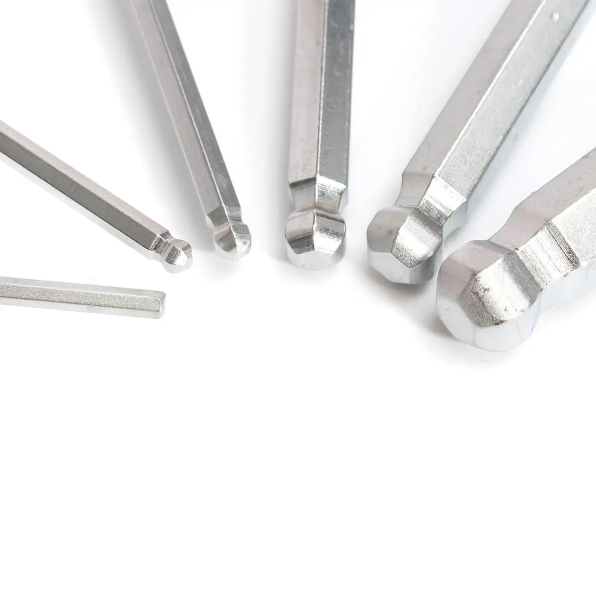 Tanie Doersupp 6 sztuk zestaw H2 H8mm T uchwyt Ball zakończone zestaw kluczy sześciokątnych o długim zasięgu wkrętak imbusowy klucz 2 \\ 2.5 \\ 3 \\ 5 \\ 6 \\ 8mm