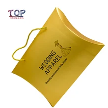 Заказной лого пучок волос упаковочная коробка для наращивания волос упаковка бумажная Подушка золотой черный цвет может быть с