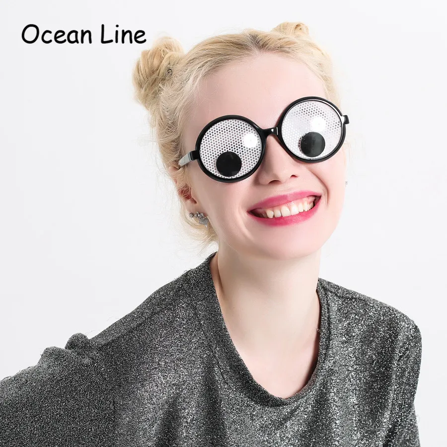 funny googly eyes goggles shaking eyes party glasses and toys for