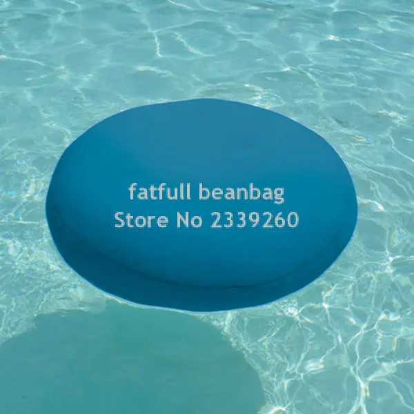 Cover only No Filler- Island design bean bag float chair, outdoor round beanbag seat furniture , Large cuddle bean cushion set