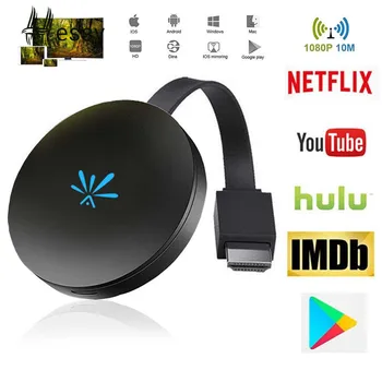 

Hessy G6 TV Stick 2.4GHz Video WiFi Display 4K HD Screen Mirroring TV Wireless Dongle Receiver Google With HDMI For Chromecast 2